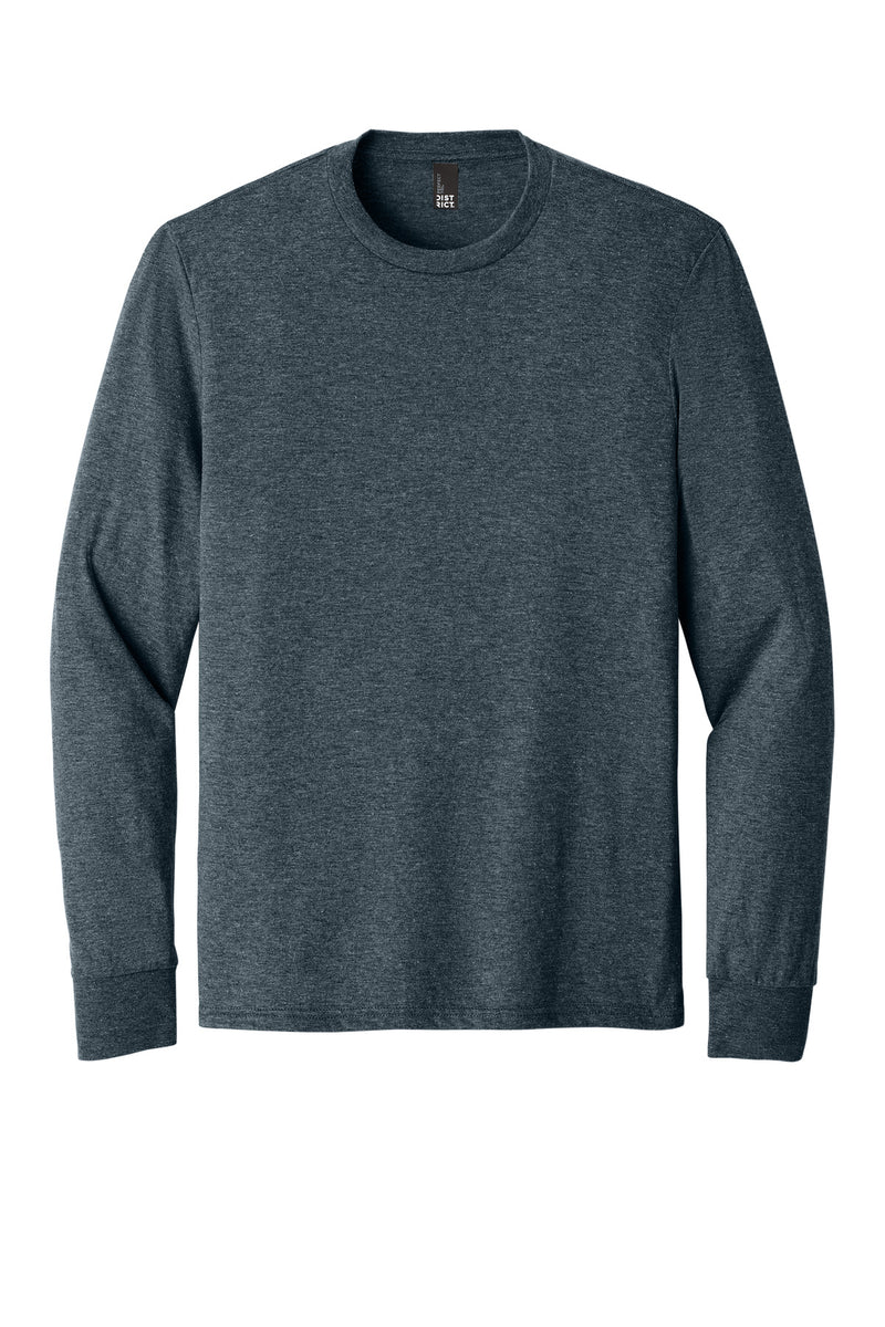 District Perfect Tri Long Sleeve Tee - Navy Frost