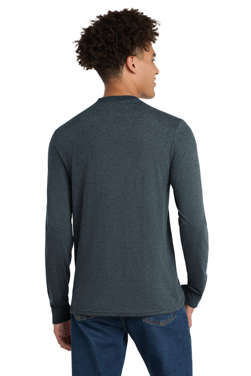 District Perfect Tri Long Sleeve Tee - Navy Frost