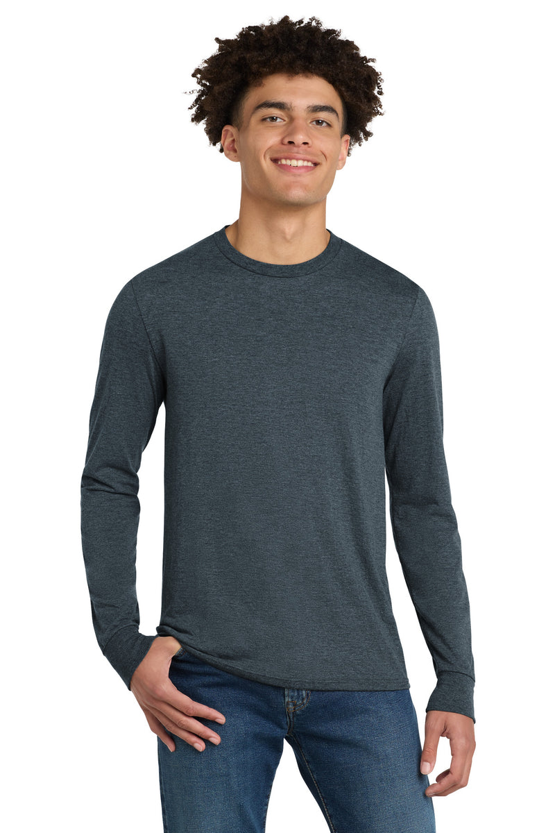 District Perfect Tri Long Sleeve Tee - Navy Frost