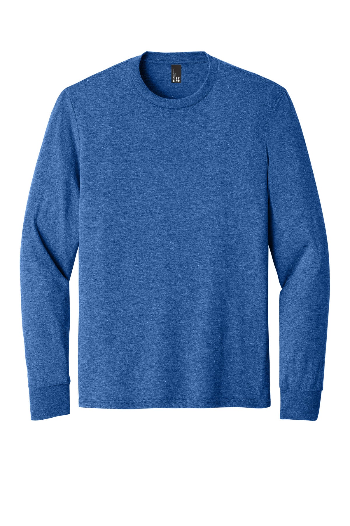 District Perfect Tri Long Sleeve Tee - Royal Frost