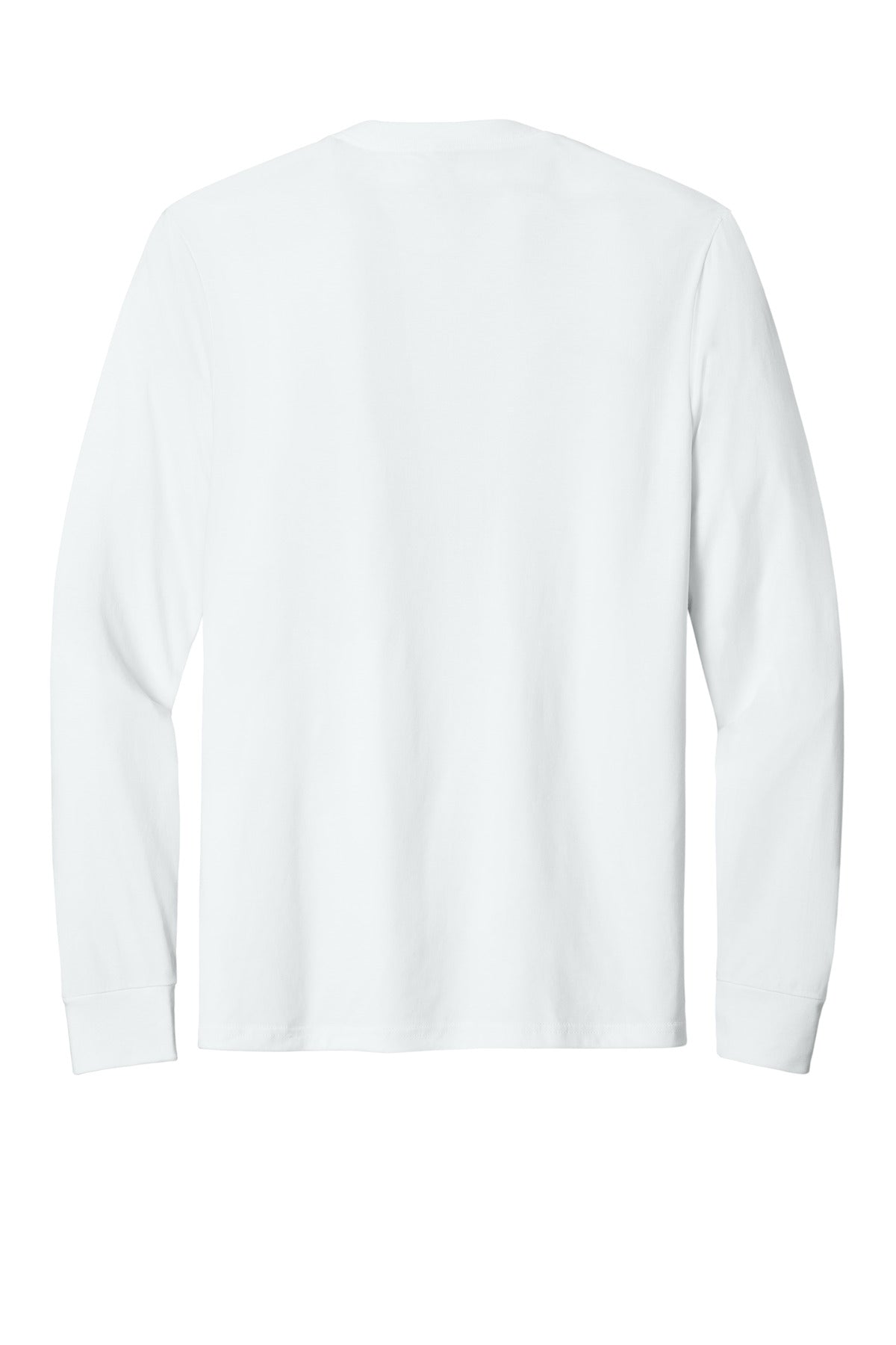 District Perfect Tri Long Sleeve Tee - White