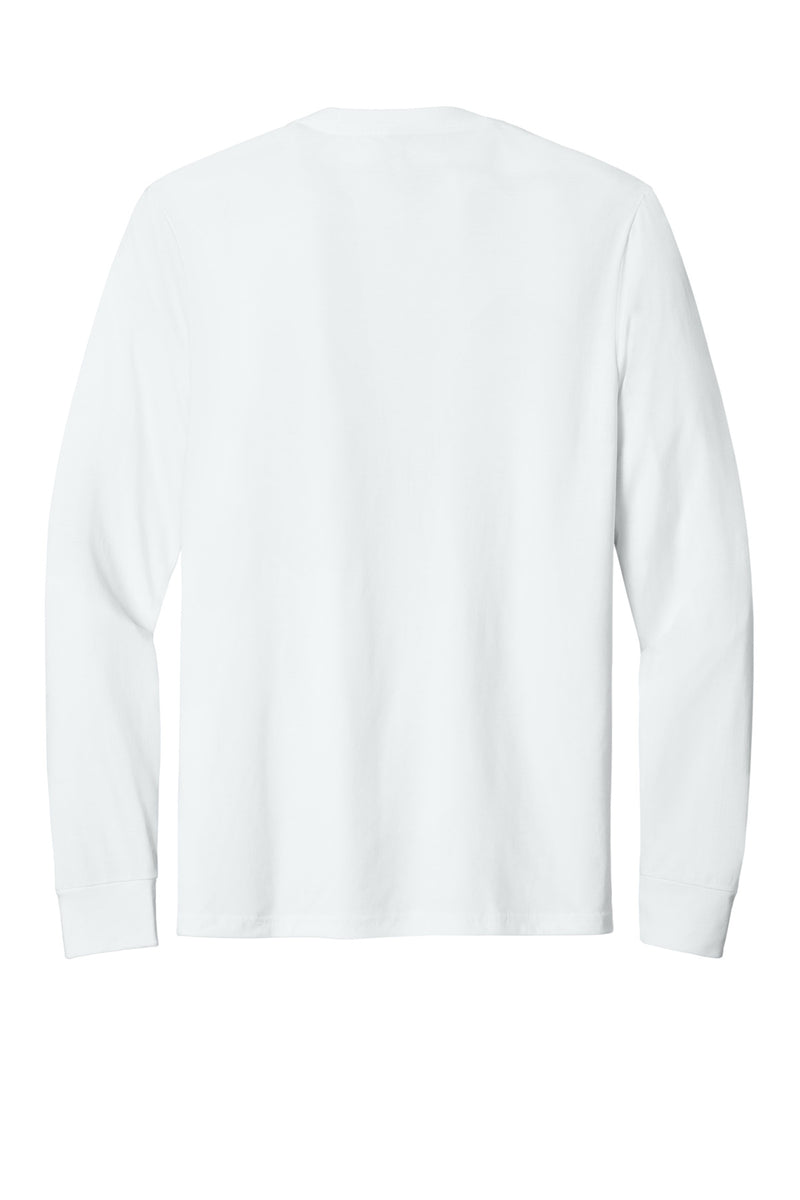 District Perfect Tri Long Sleeve Tee - White