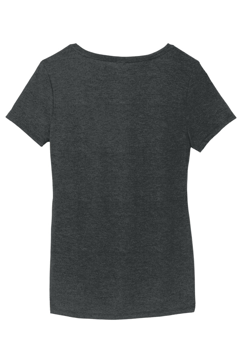 District Women's Perfect Tri V-Neck Tee - Black Frost