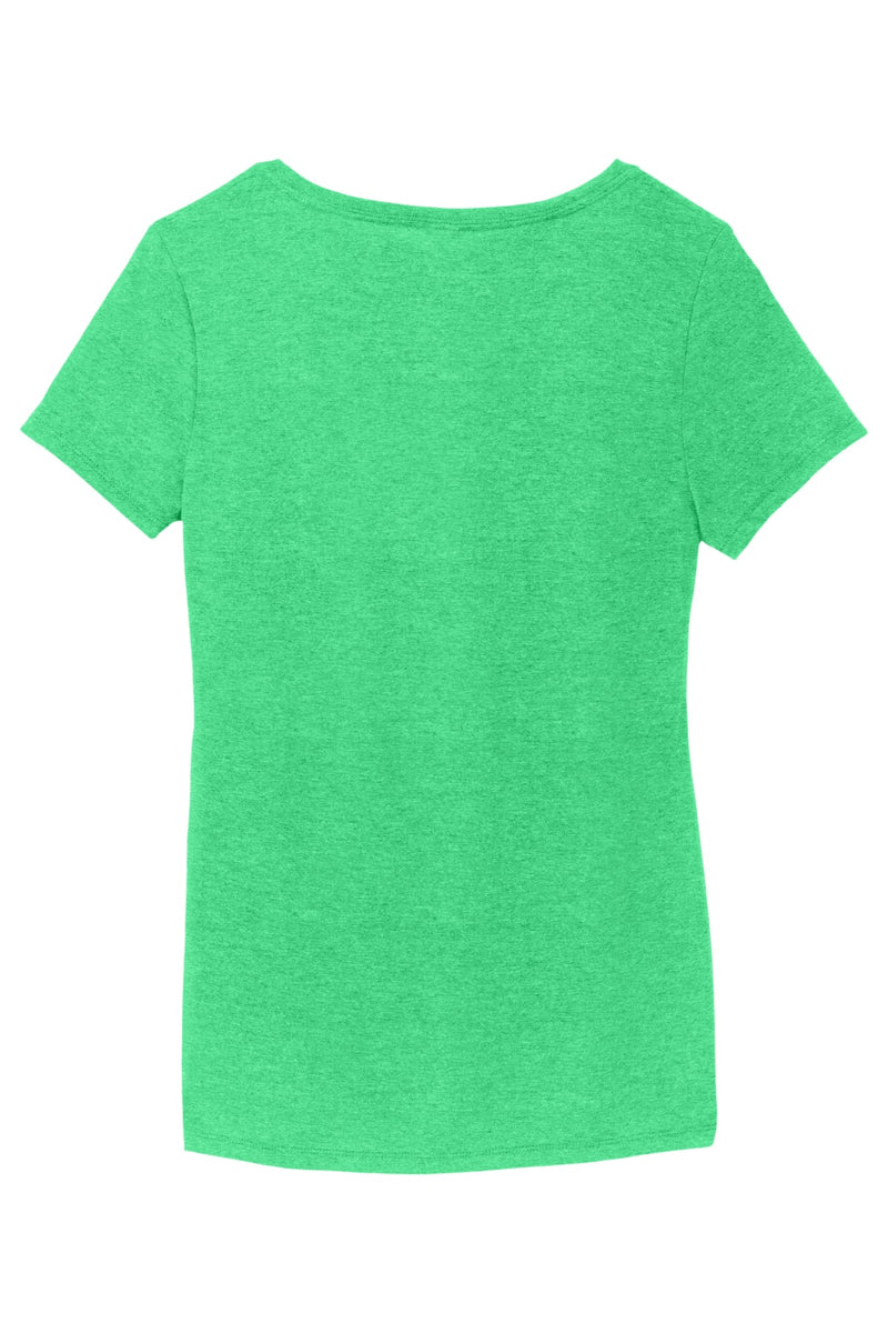 District Women's Perfect Tri V-Neck Tee - Green Frost