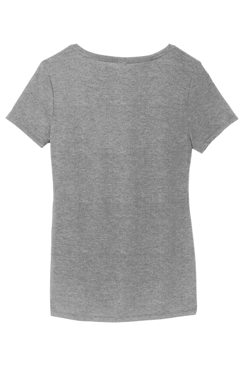 District Women's Perfect Tri V-Neck Tee - Grey Frost