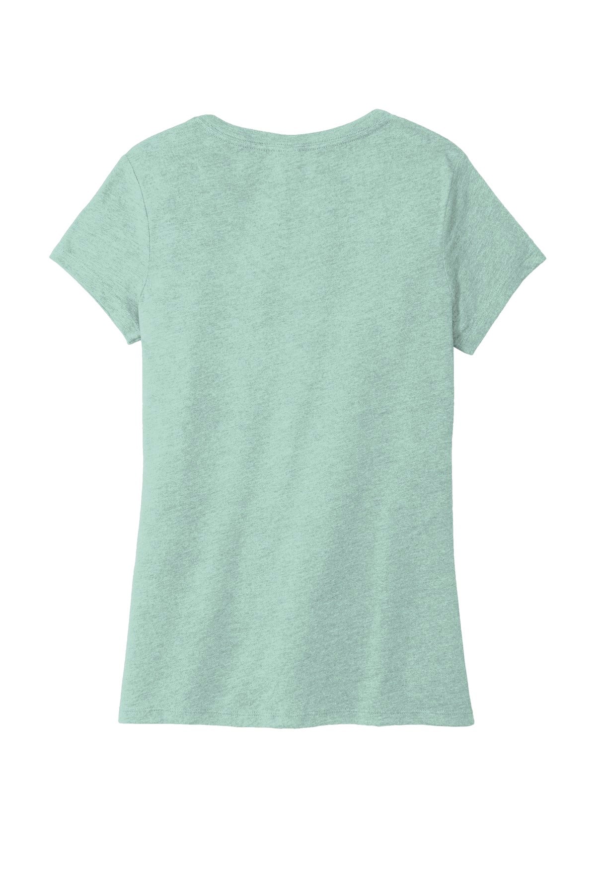 District Women's Perfect Tri V-Neck Tee - Heathered Dusty Sage
