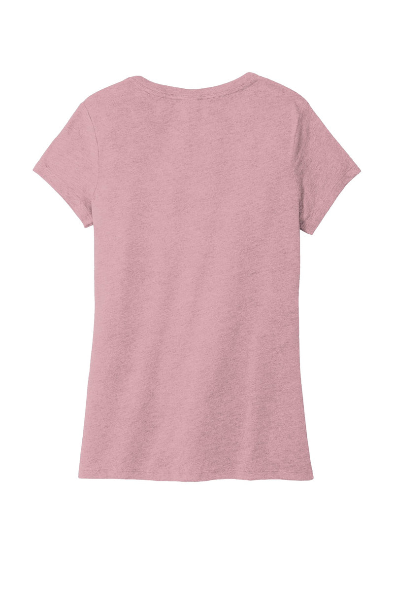 District Women's Perfect Tri V-Neck Tee - Heathered Lavender
