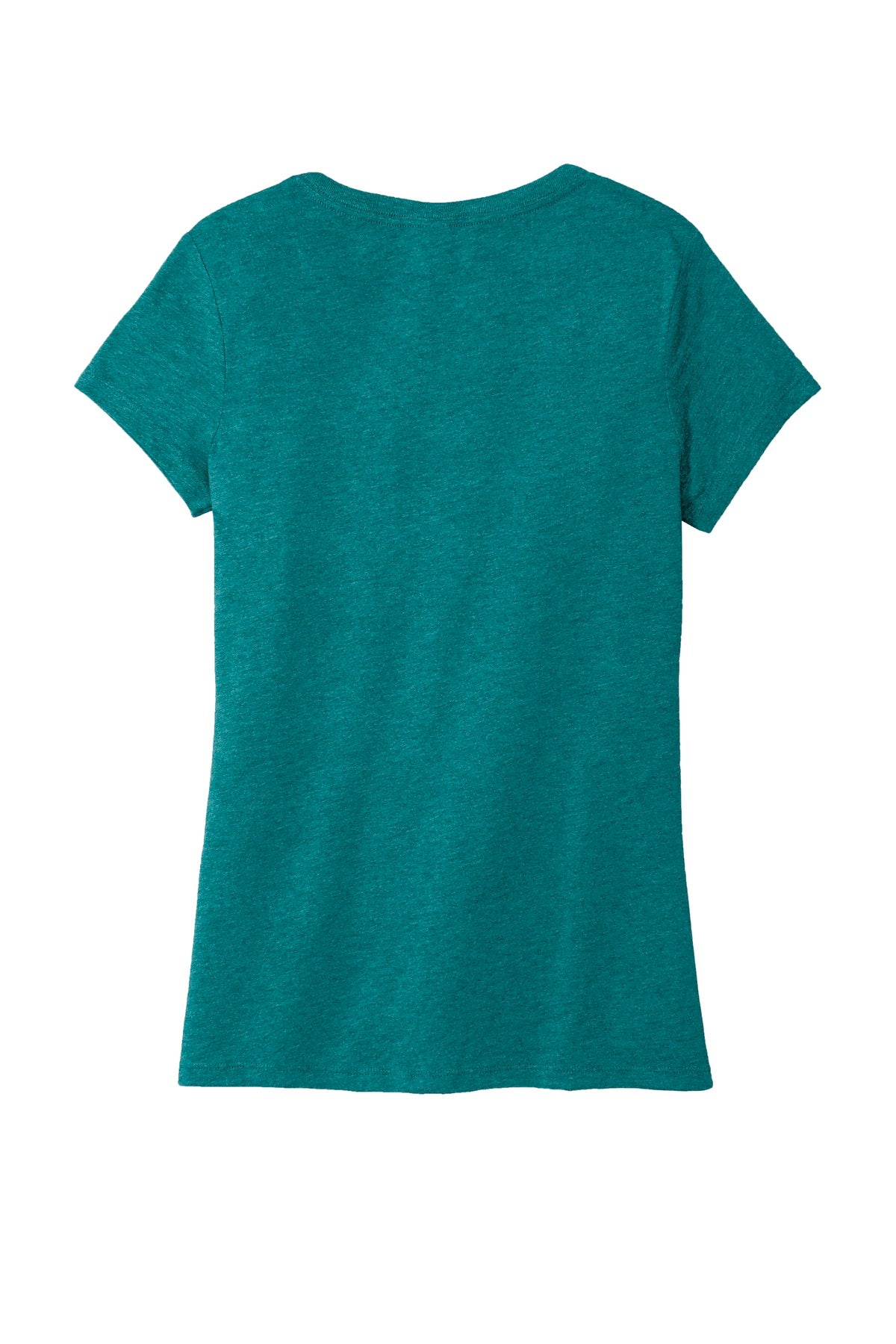 District Women's Perfect Tri V-Neck Tee - Heathered Teal