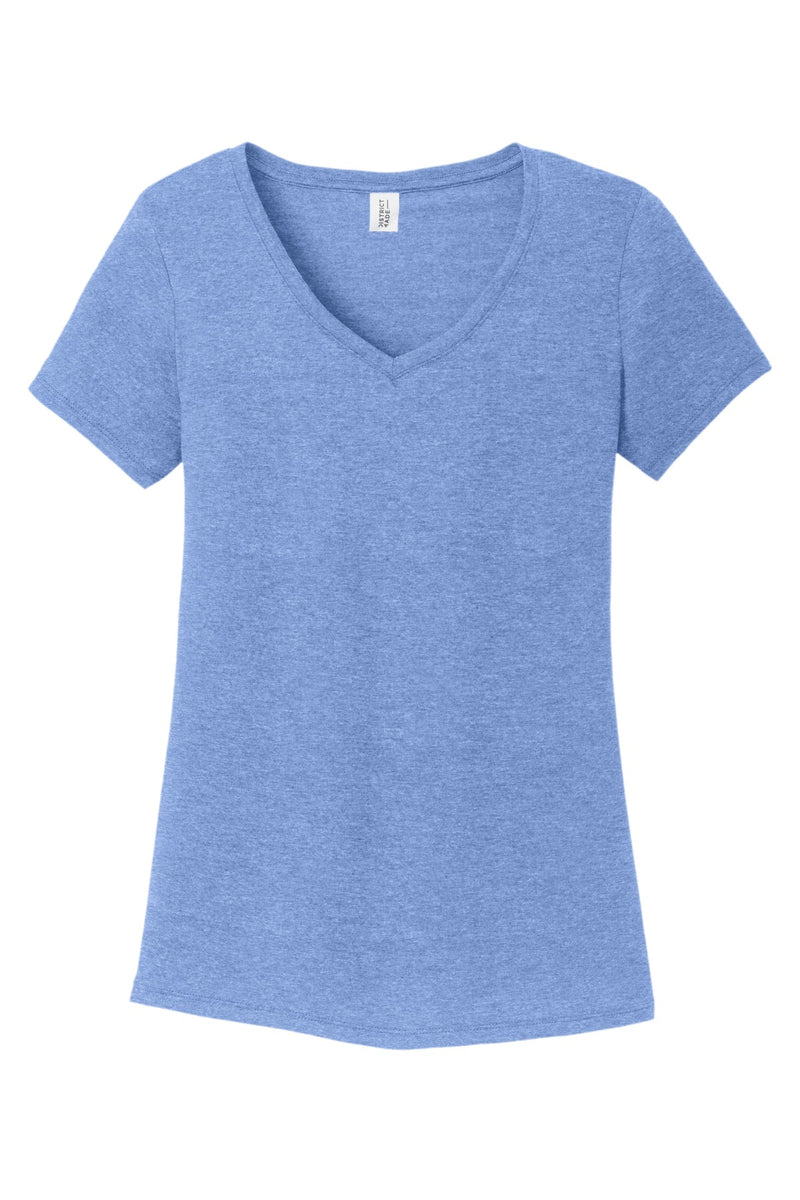 District Women's Perfect Tri V-Neck Tee - Maritime Frost
