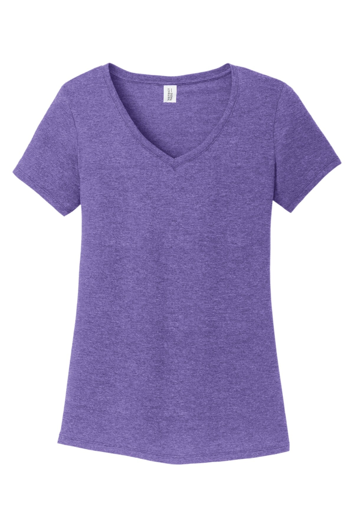 District Women's Perfect Tri V-Neck Tee - Purple Frost