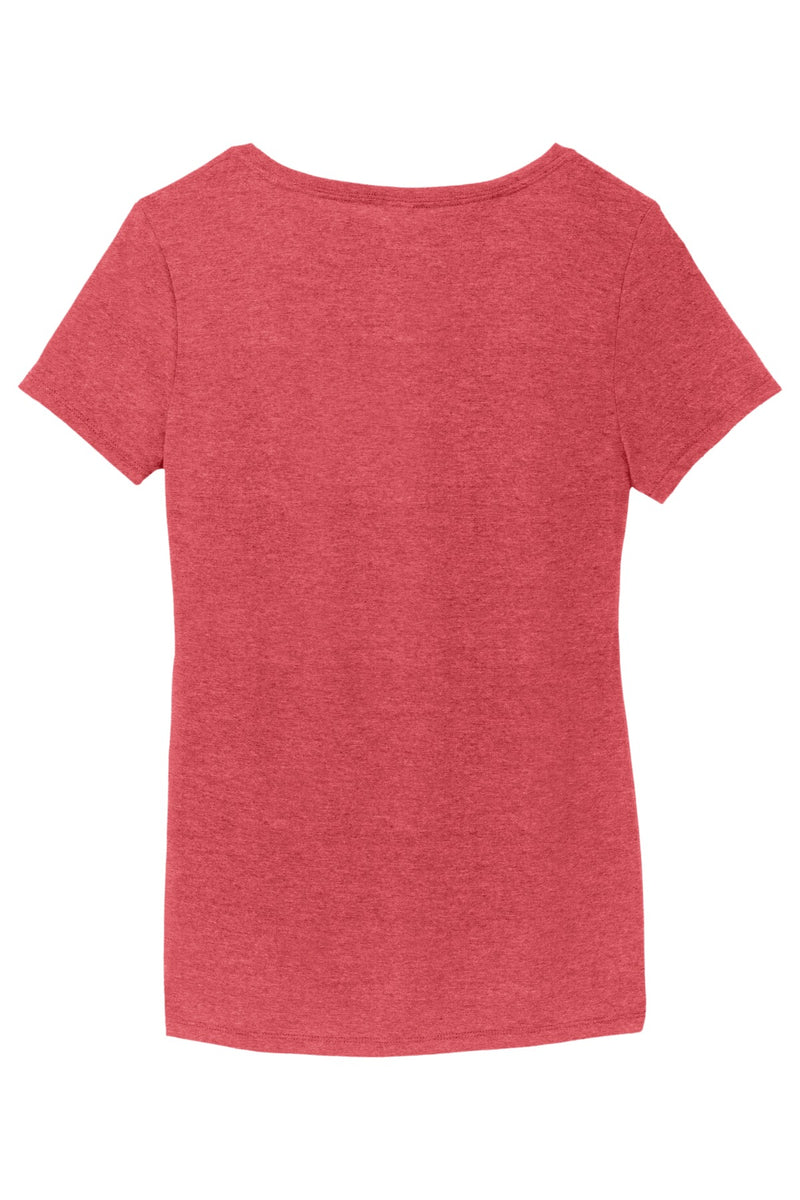District Women's Perfect Tri V-Neck Tee - Red Frost