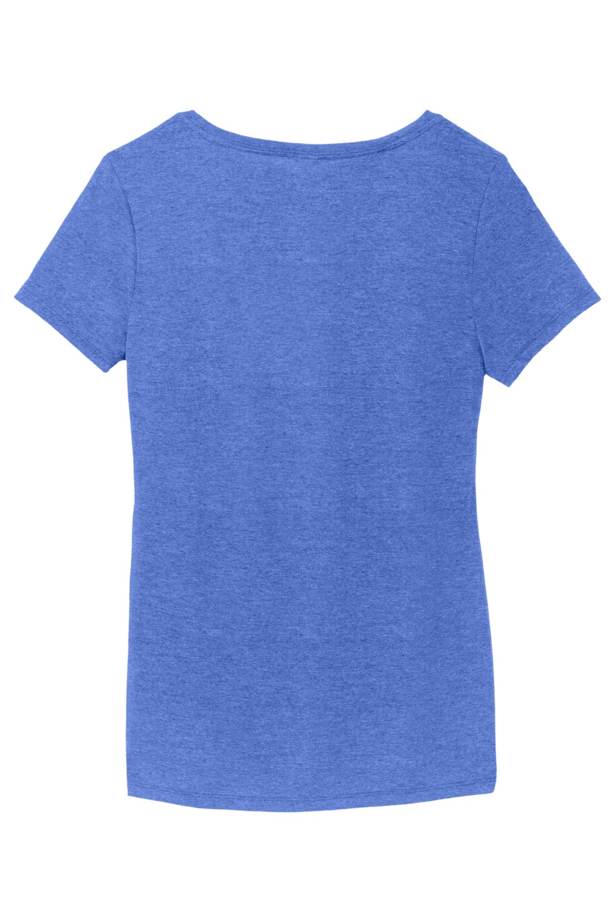 District Women's Perfect Tri V-Neck Tee - Royal Frost