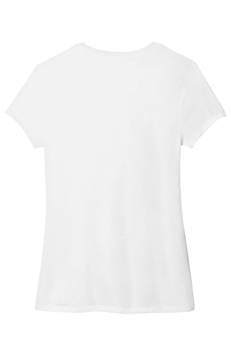 District Women's Perfect Tri V-Neck Tee - White