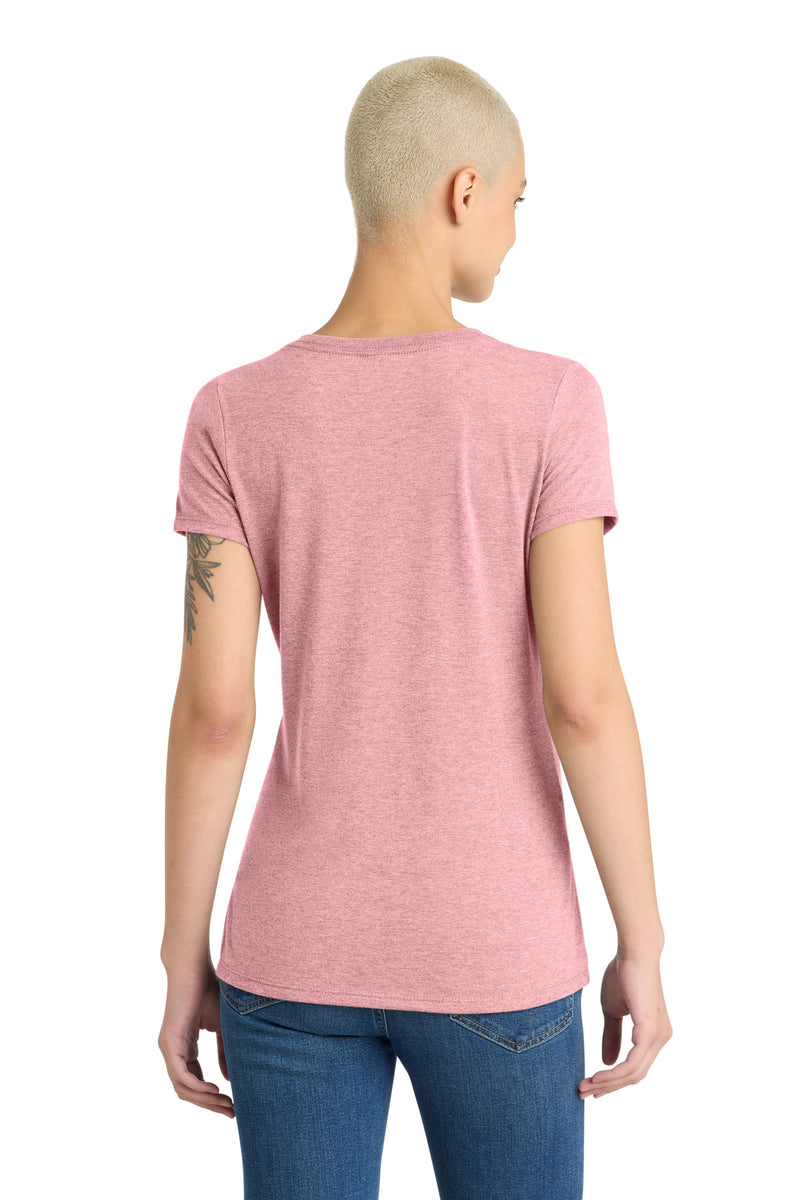 District Women's Perfect Tri V-Neck Tee - Wisteria Heather
