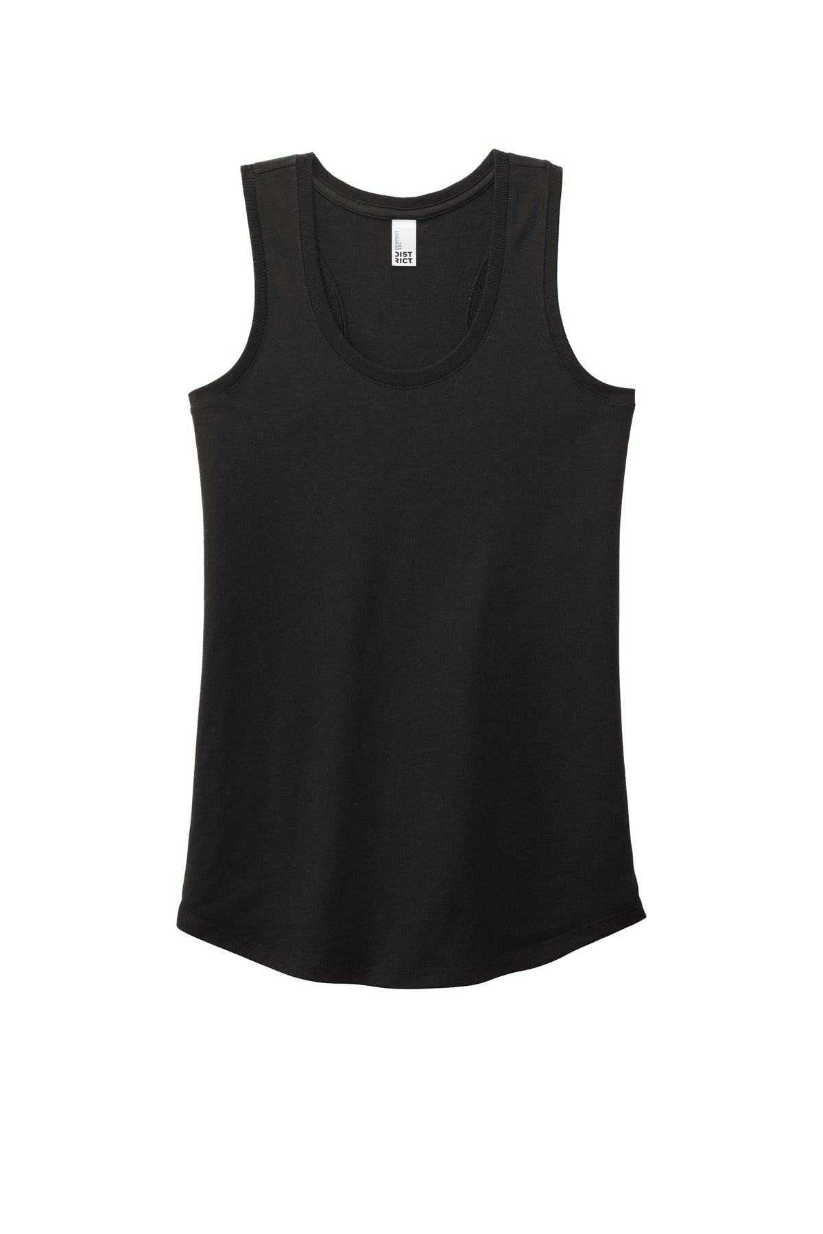 District  Women's Perfect Tri Racerback Tank - Black