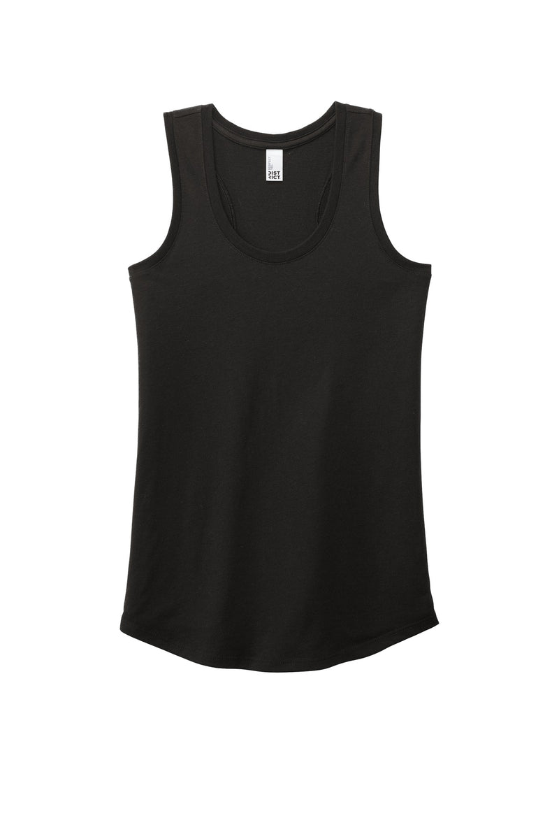District  Women's Perfect Tri Racerback Tank - Black
