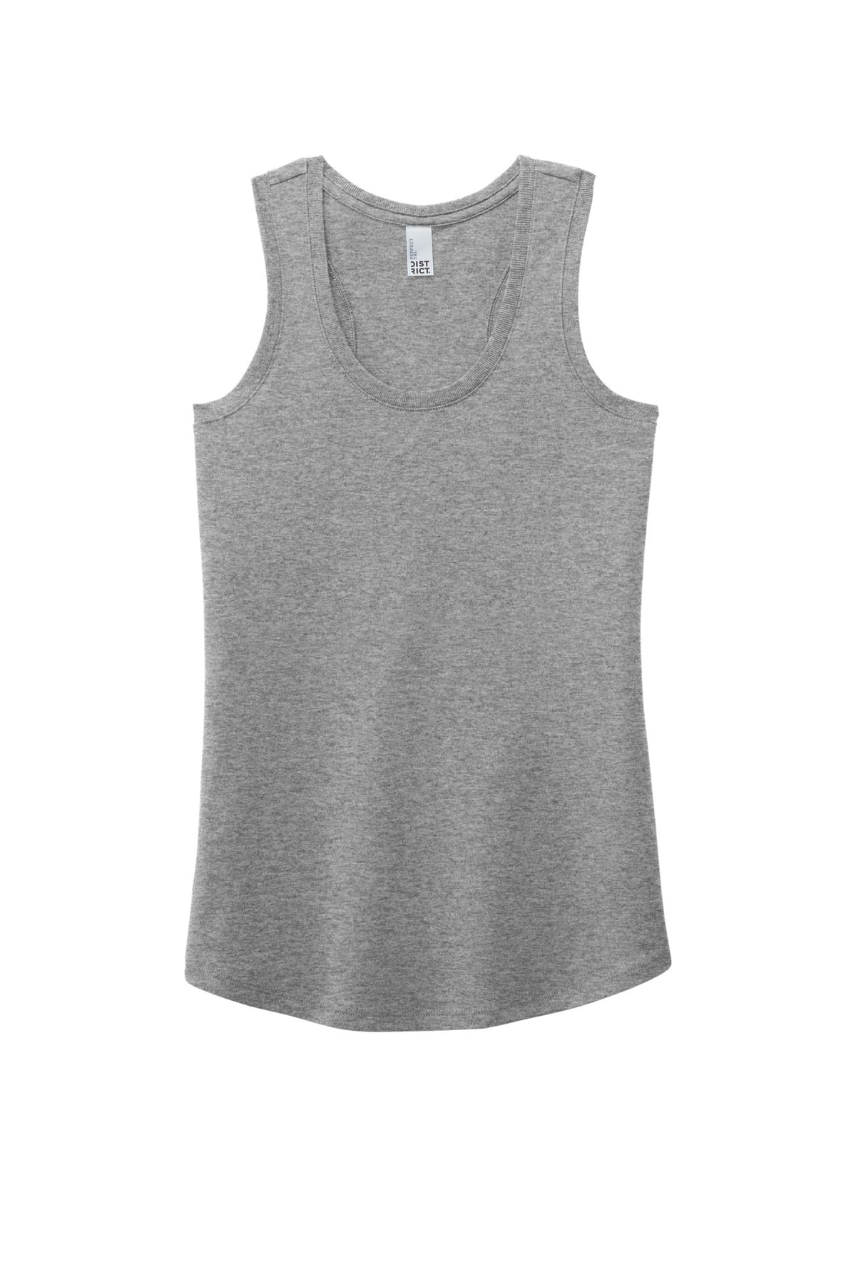 District  Women's Perfect Tri Racerback Tank - Grey Frost