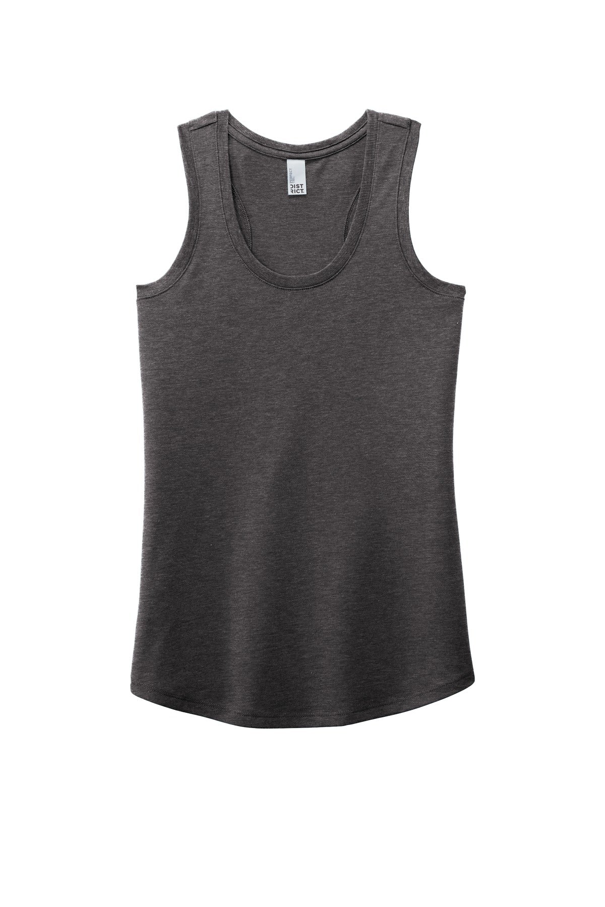 District  Women's Perfect Tri Racerback Tank - Heathered Charcoal