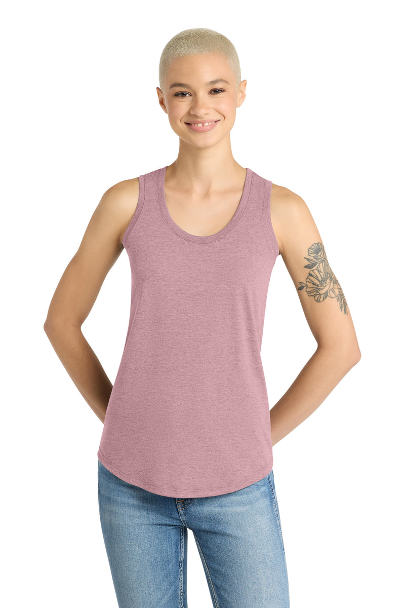 District  Women's Perfect Tri Racerback Tank - Heathered Lavender