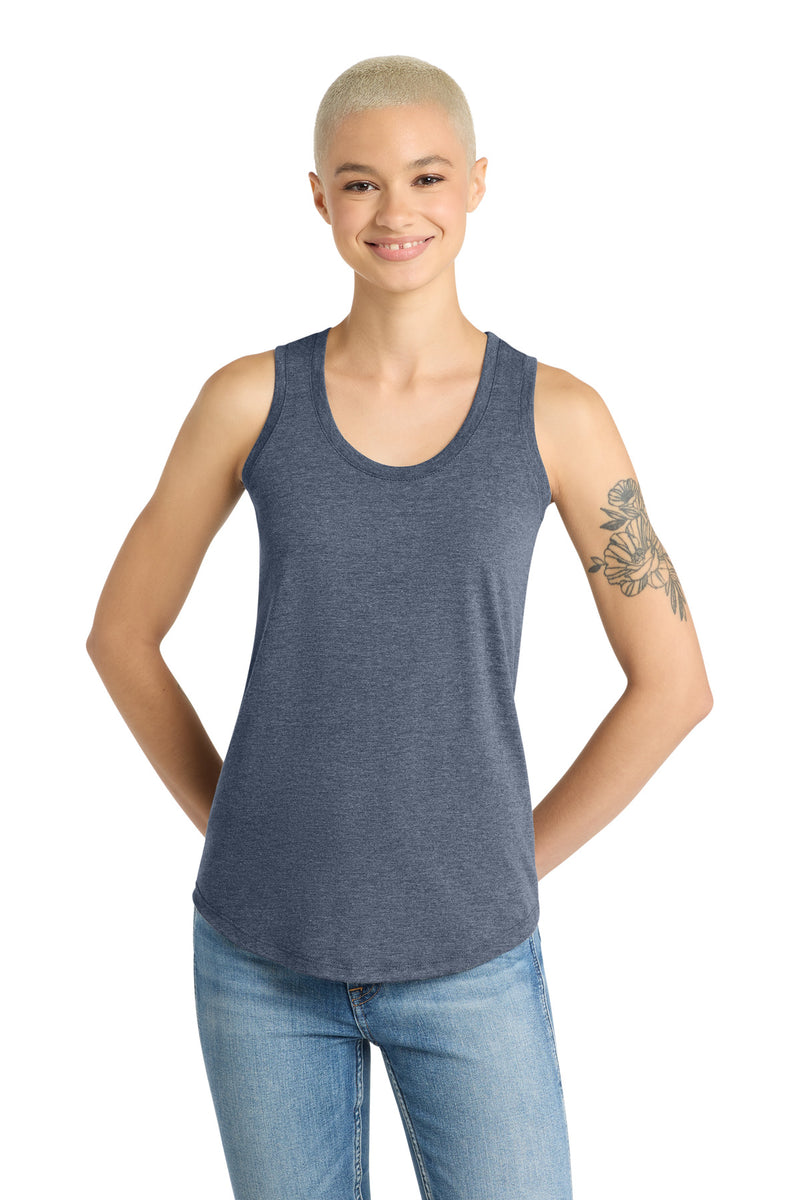 District  Women's Perfect Tri Racerback Tank - Navy Frost
