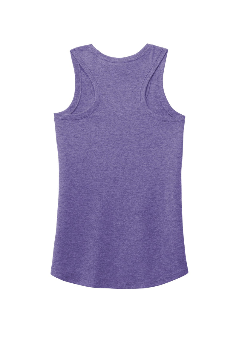 District  Women's Perfect Tri Racerback Tank - Purple Frost