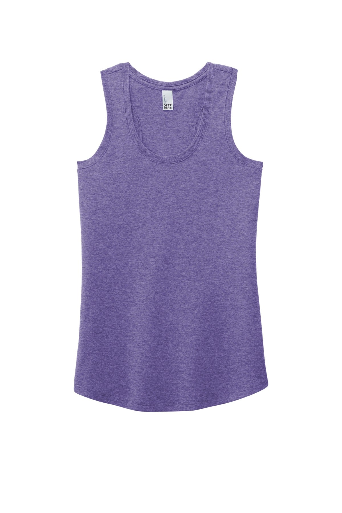 District  Women's Perfect Tri Racerback Tank - Purple Frost