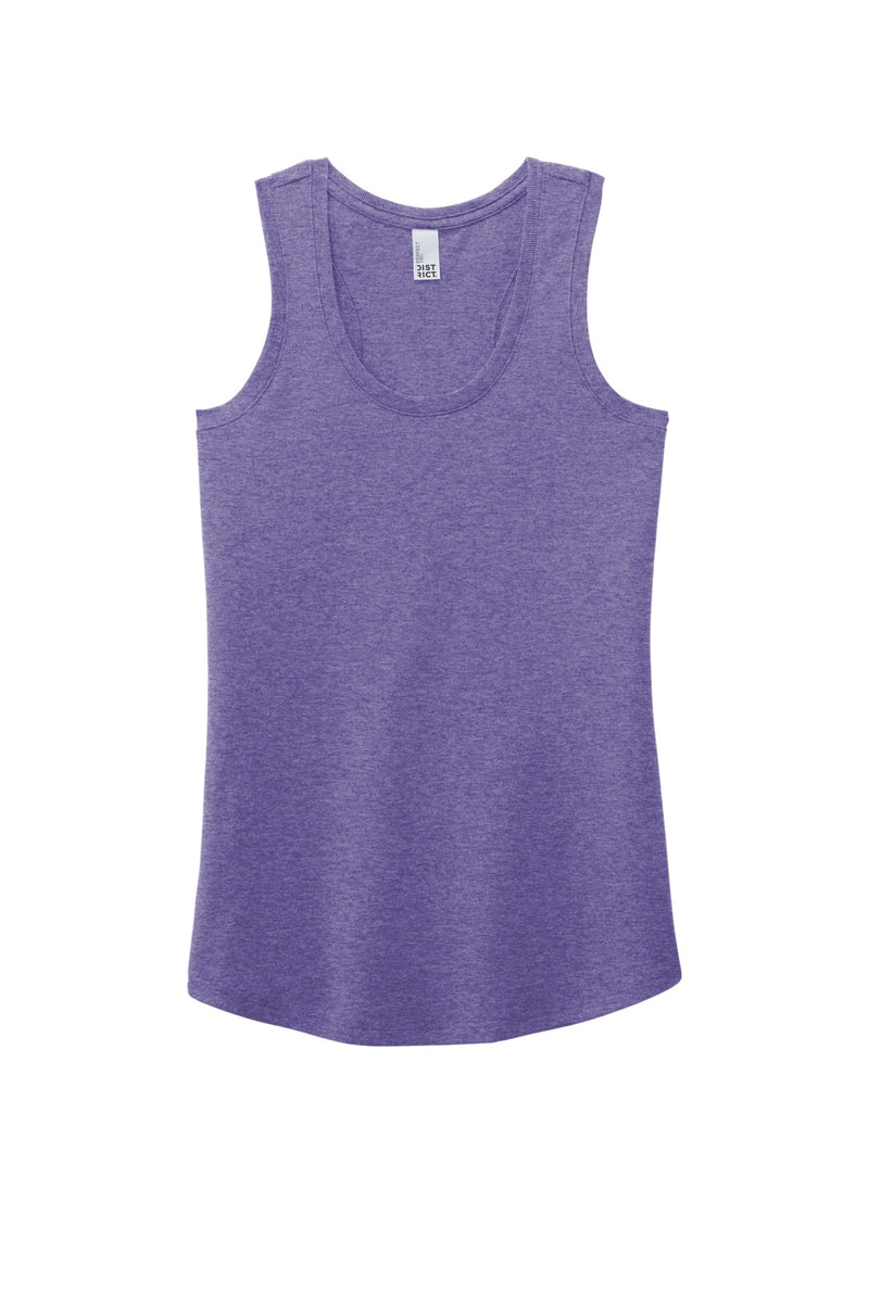 District  Women's Perfect Tri Racerback Tank - Purple Frost