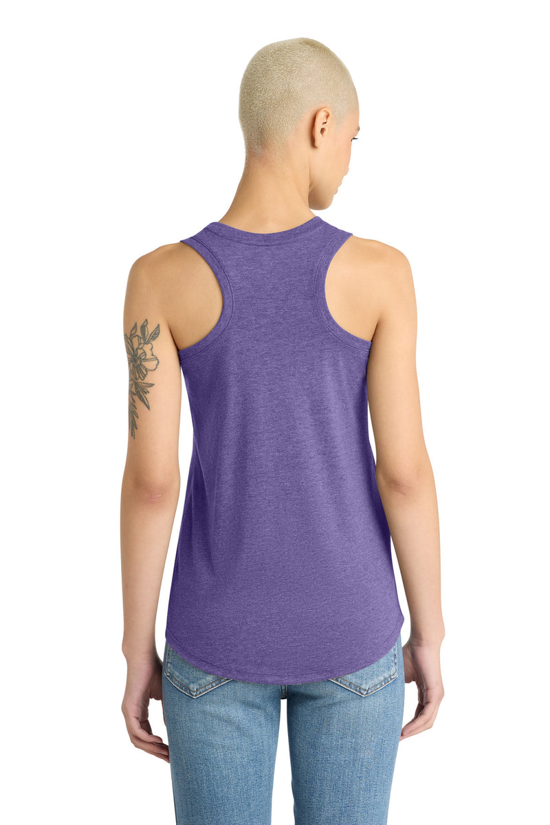 District  Women's Perfect Tri Racerback Tank - Purple Frost
