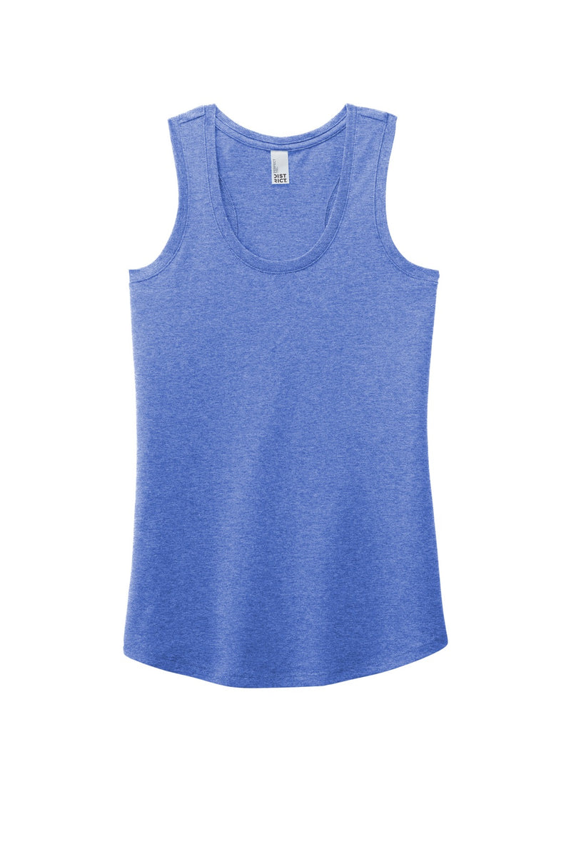 District  Women's Perfect Tri Racerback Tank - Royal Frost