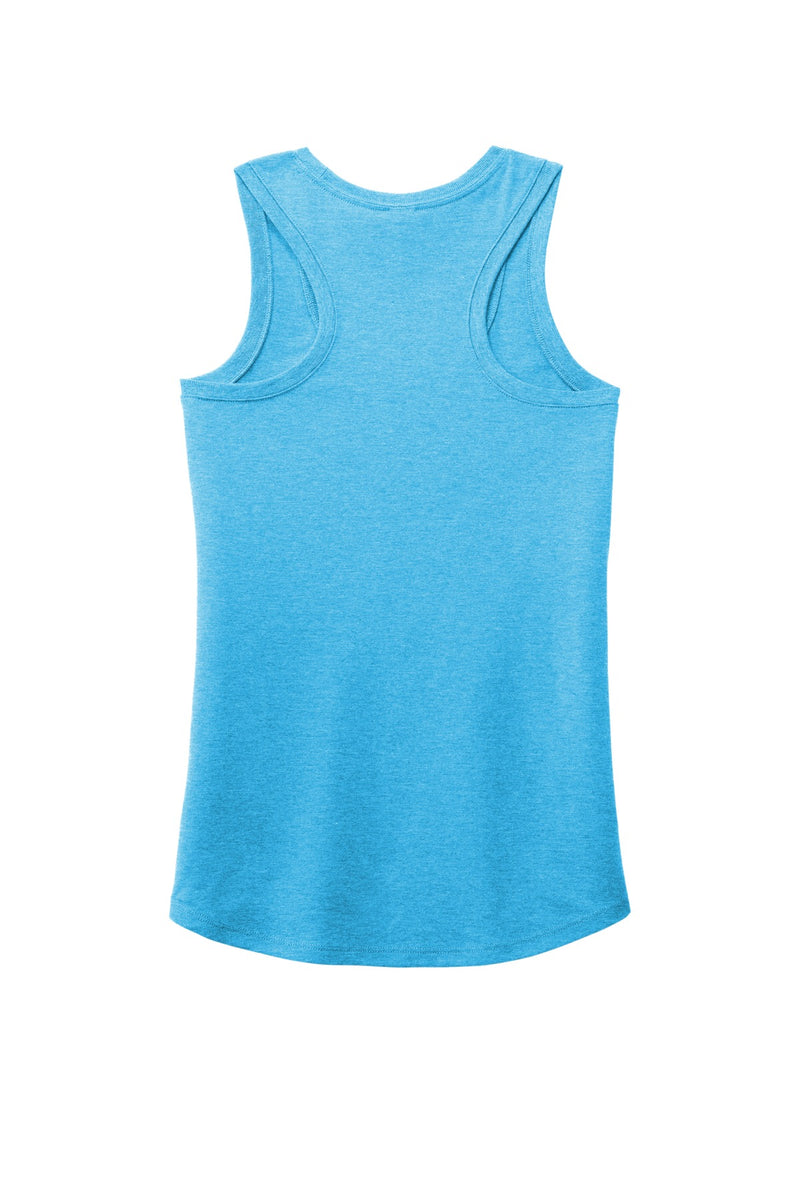 District  Women's Perfect Tri Racerback Tank - Turquoise Frost