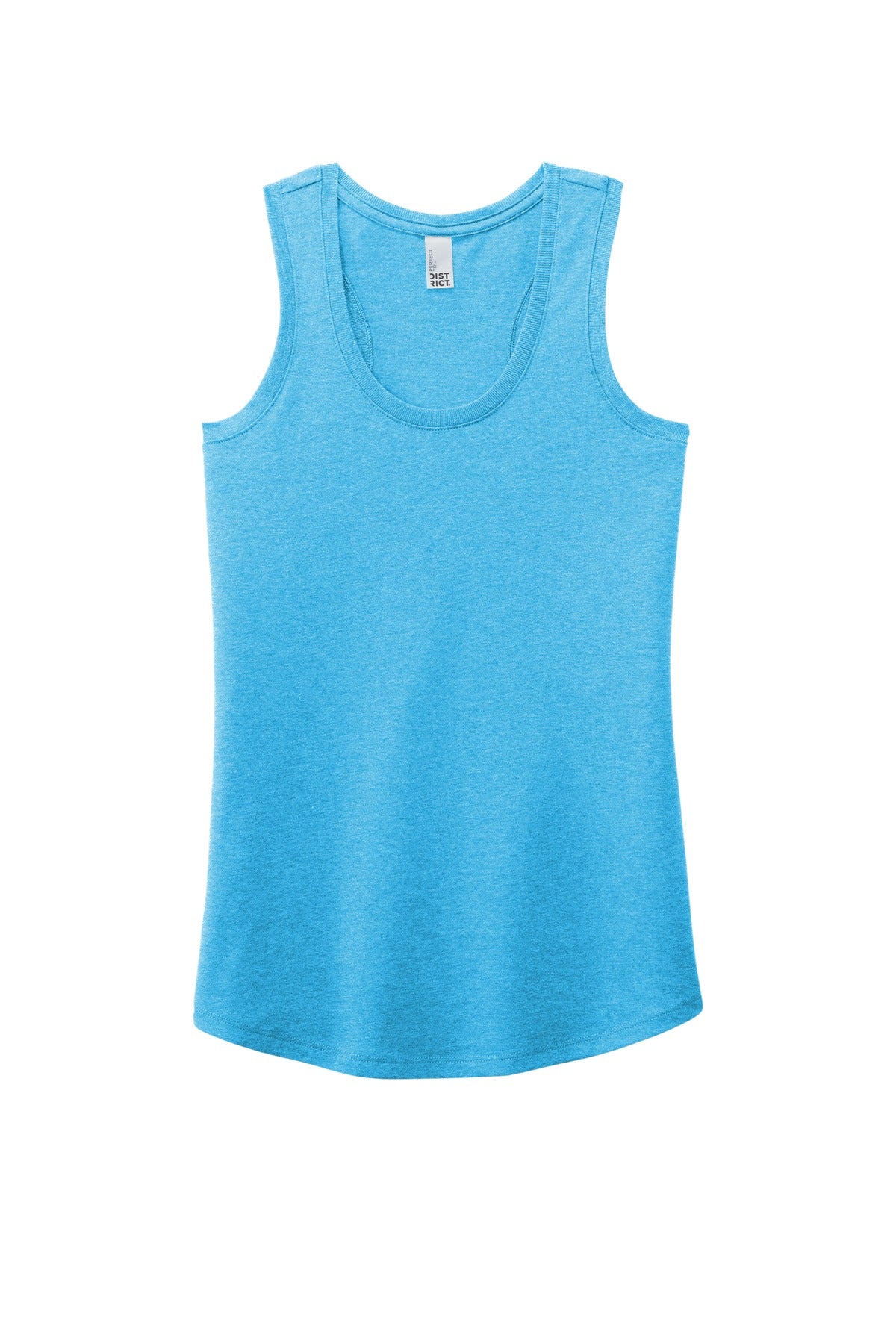 District  Women's Perfect Tri Racerback Tank - Turquoise Frost