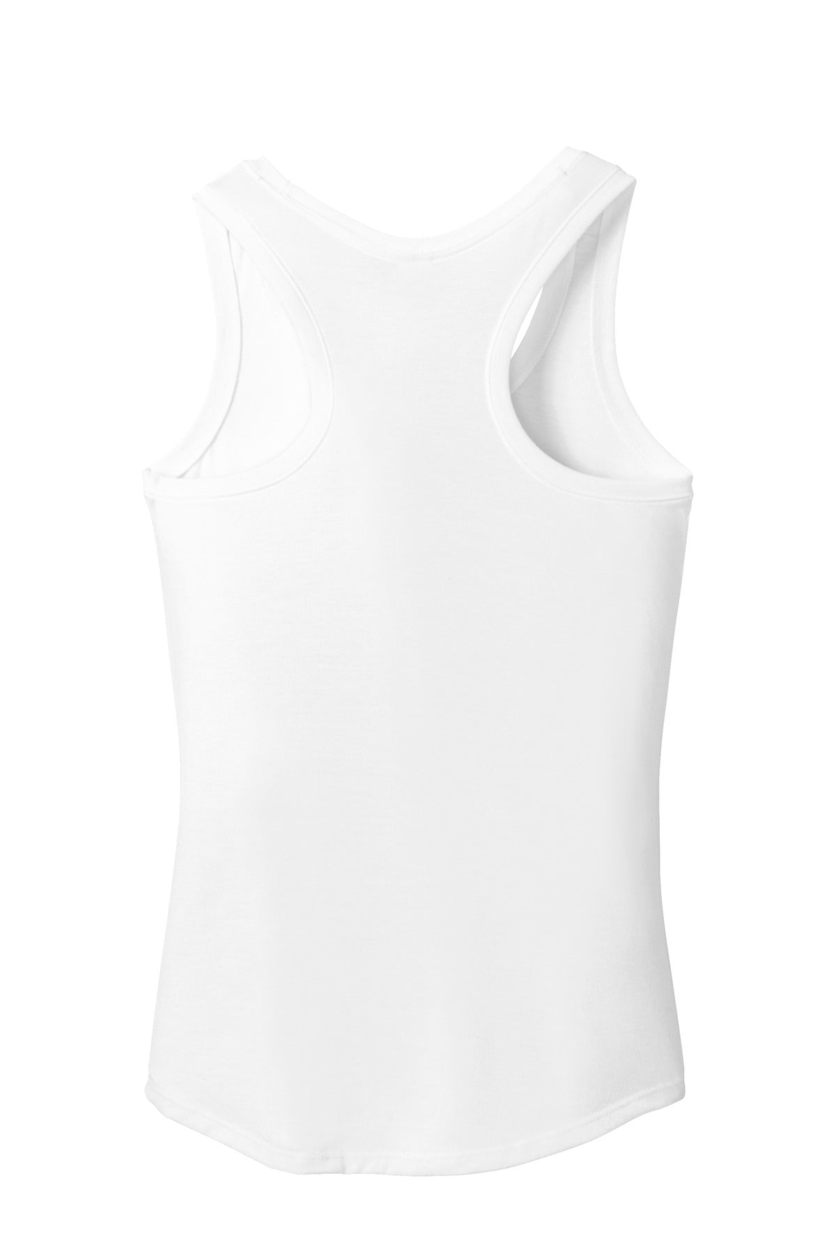District  Women's Perfect Tri Racerback Tank - White