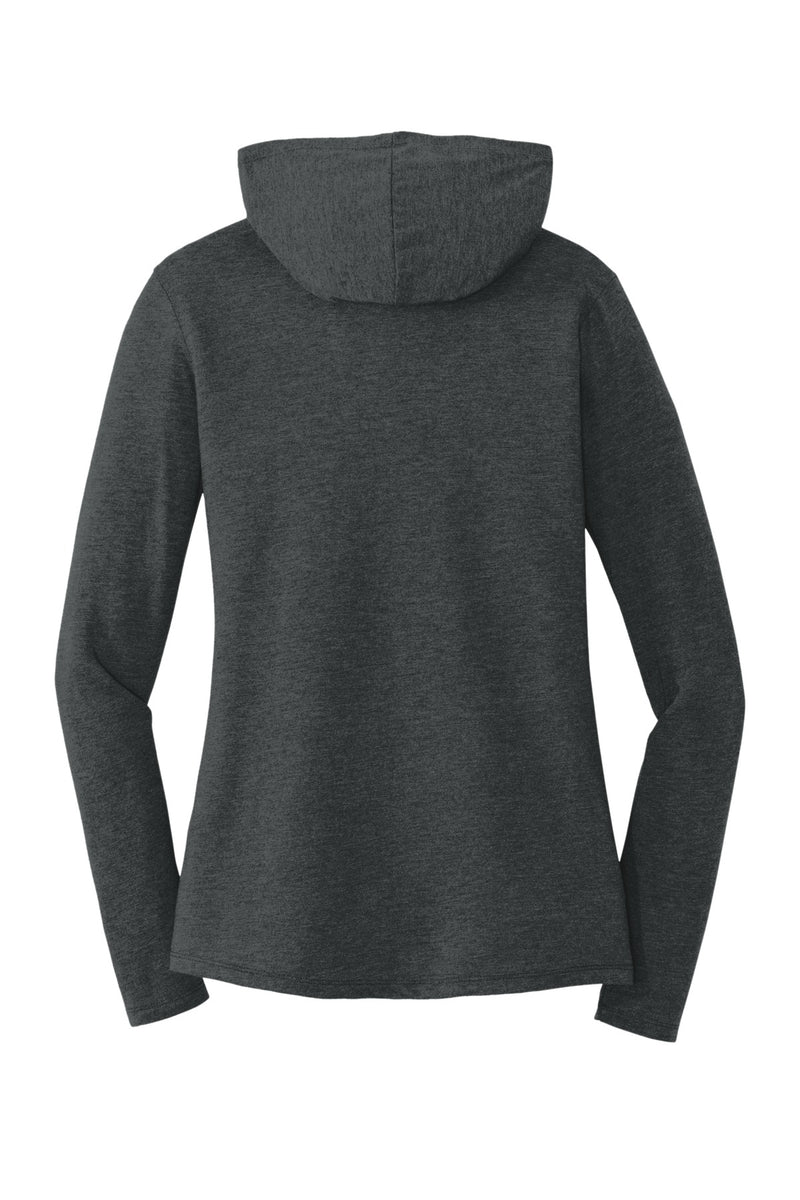District Women's Perfect Tri Long Sleeve Hoodie - Black Frost
