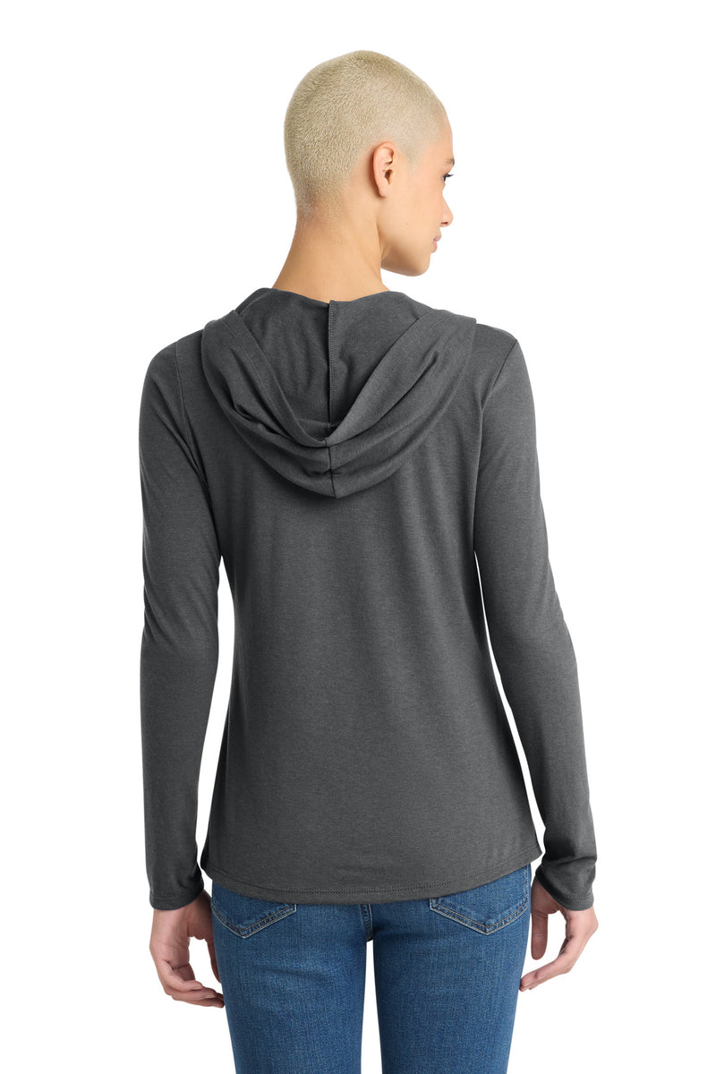 District Women's Perfect Tri Long Sleeve Hoodie - Charcoal