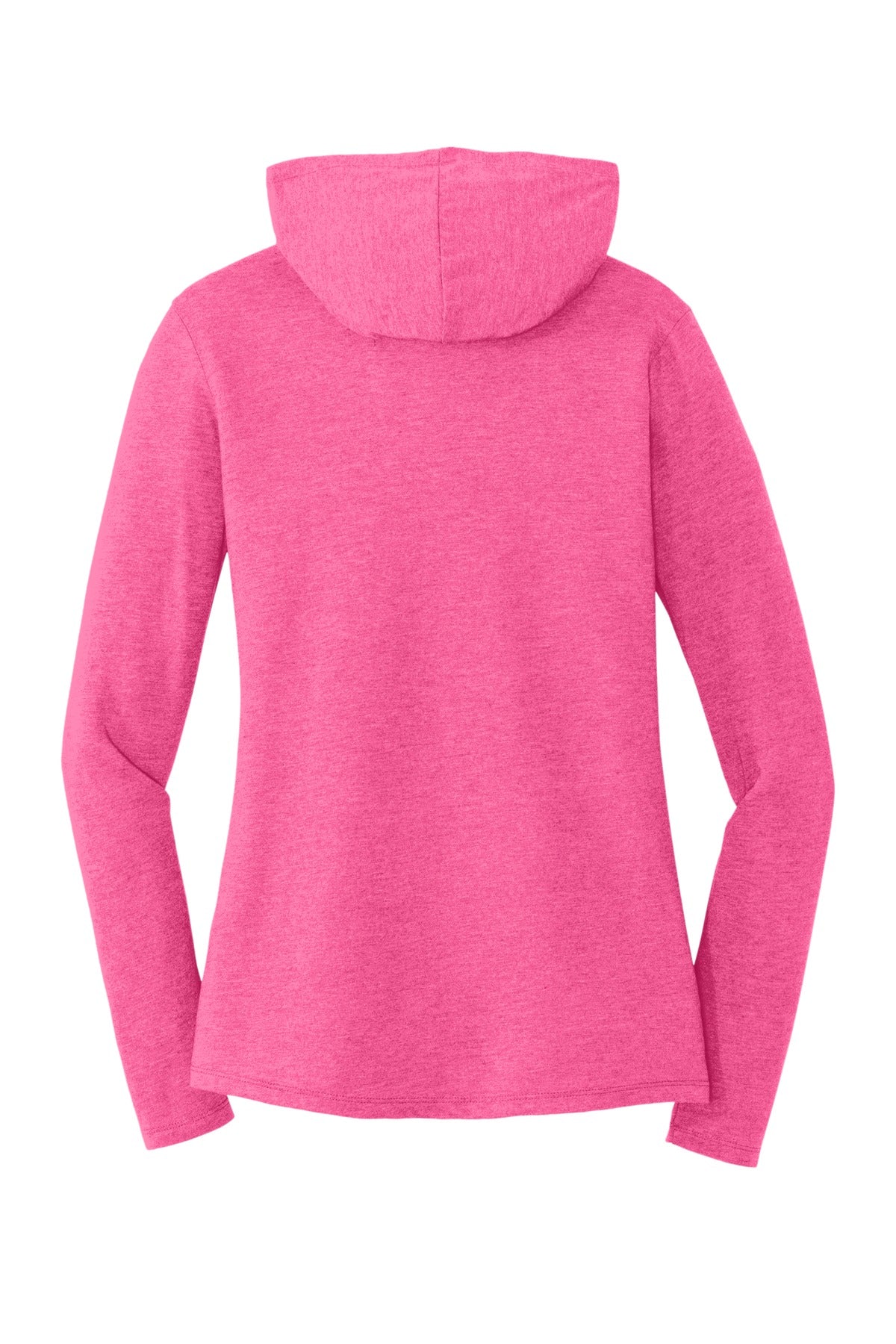 District Women's Perfect Tri Long Sleeve Hoodie - Fuchsia Frost