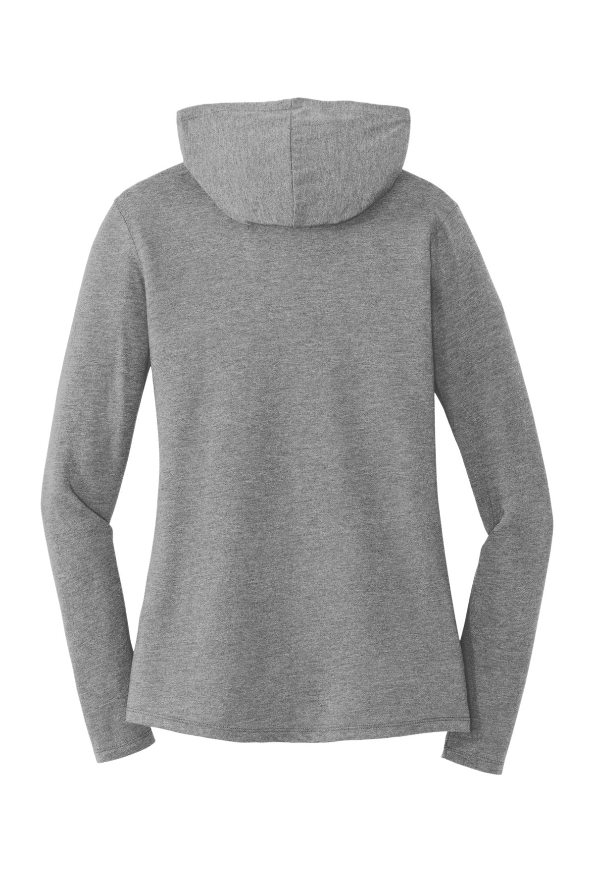 District Women's Perfect Tri Long Sleeve Hoodie - Grey Frost