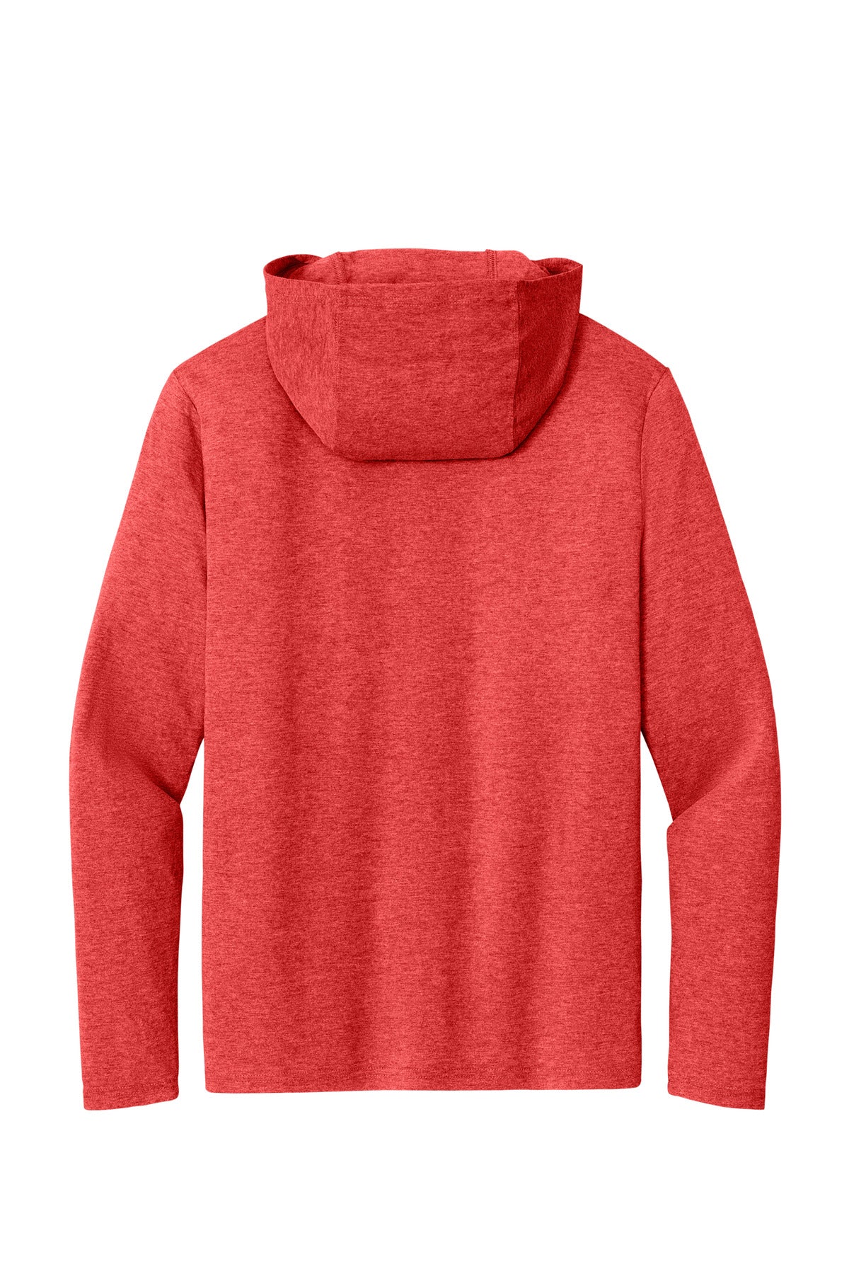 District Perfect Tri Long Sleeve Hoodie - Red Frost