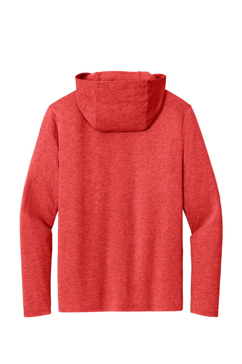 District Perfect Tri Long Sleeve Hoodie - Red Frost