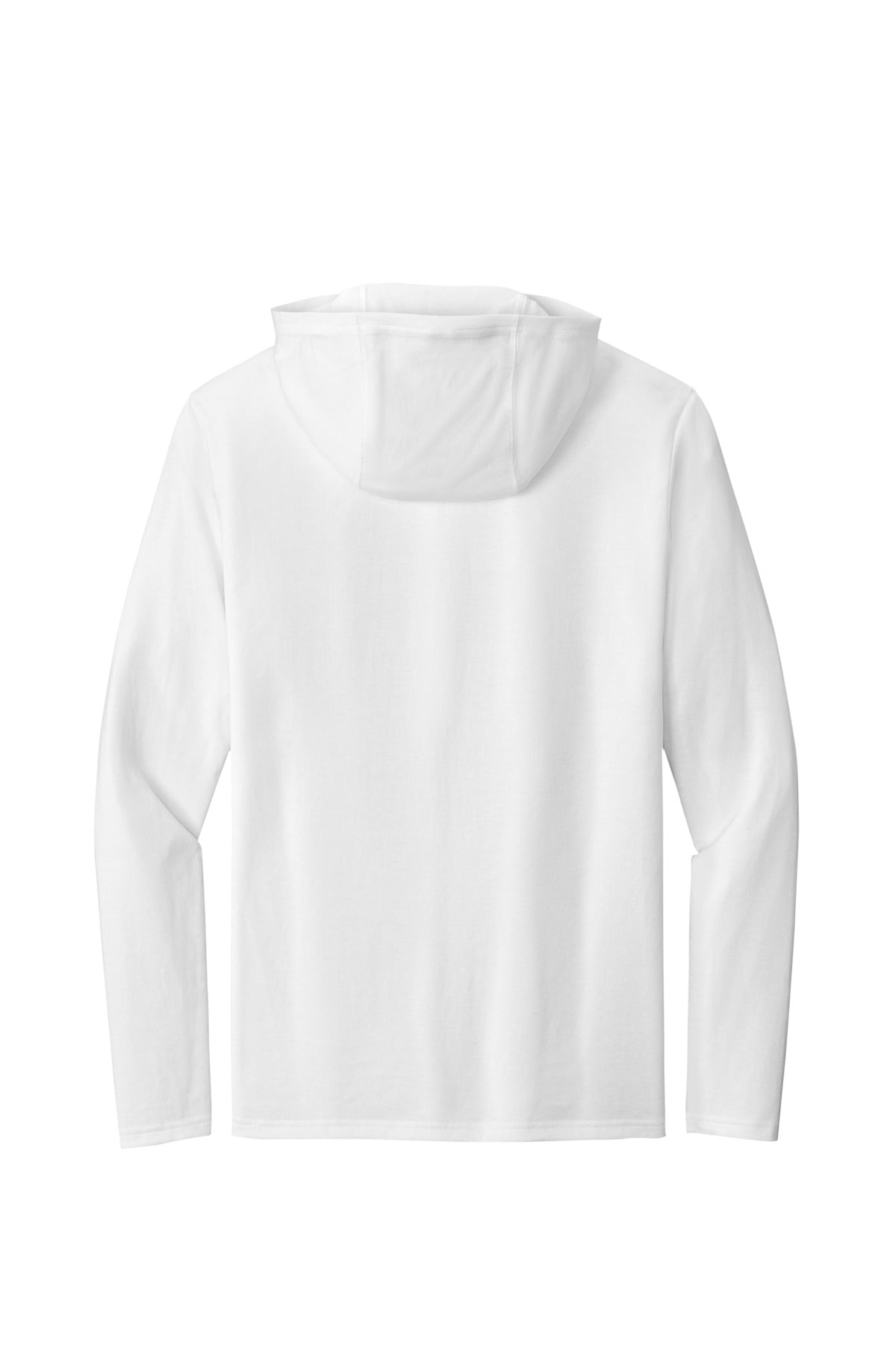 District Perfect Tri Long Sleeve Hoodie - White