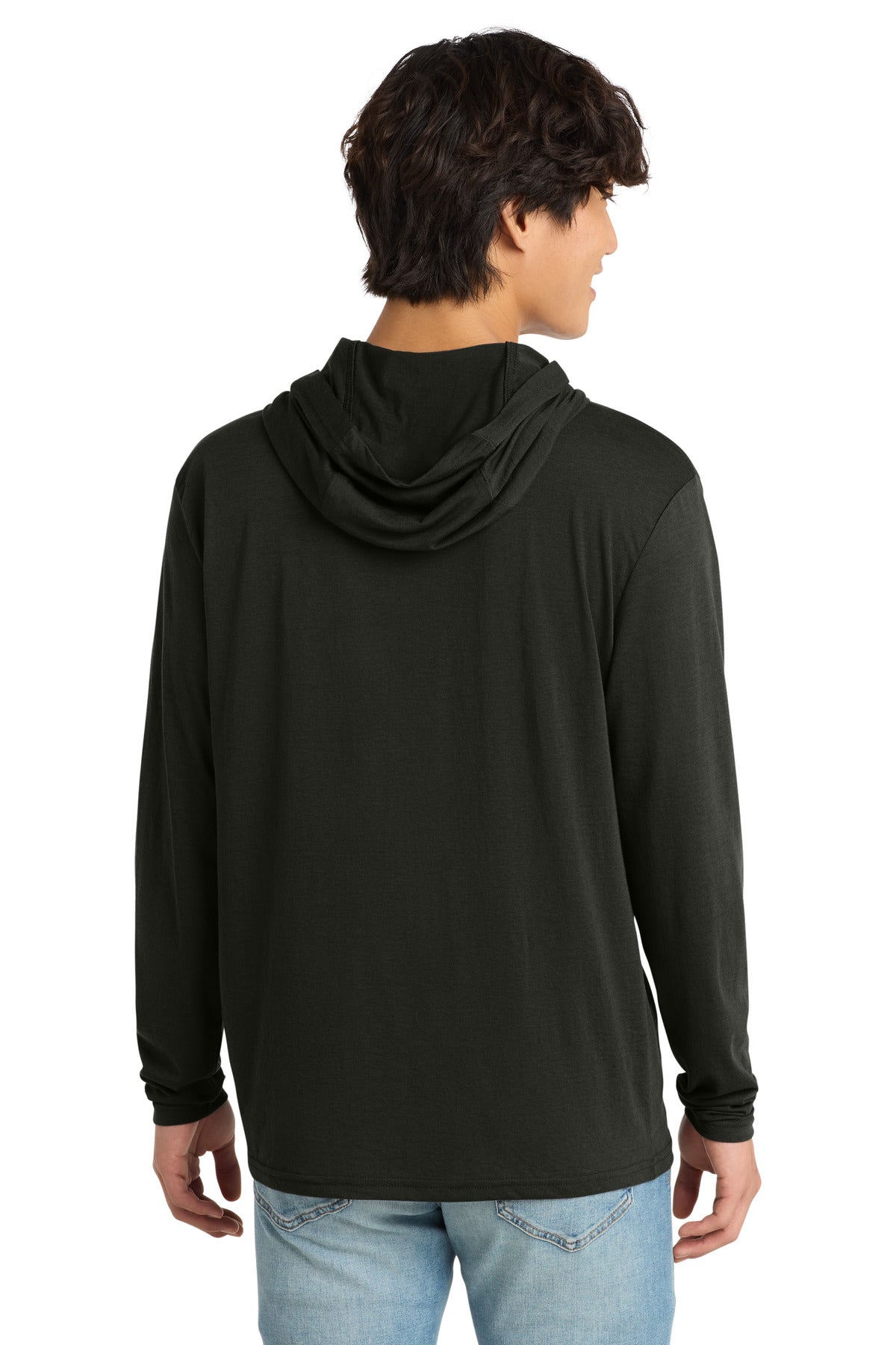 District Perfect Tri Long Sleeve Hoodie - Black