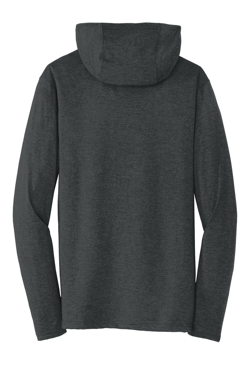 District Perfect Tri Long Sleeve Hoodie - Black Frost
