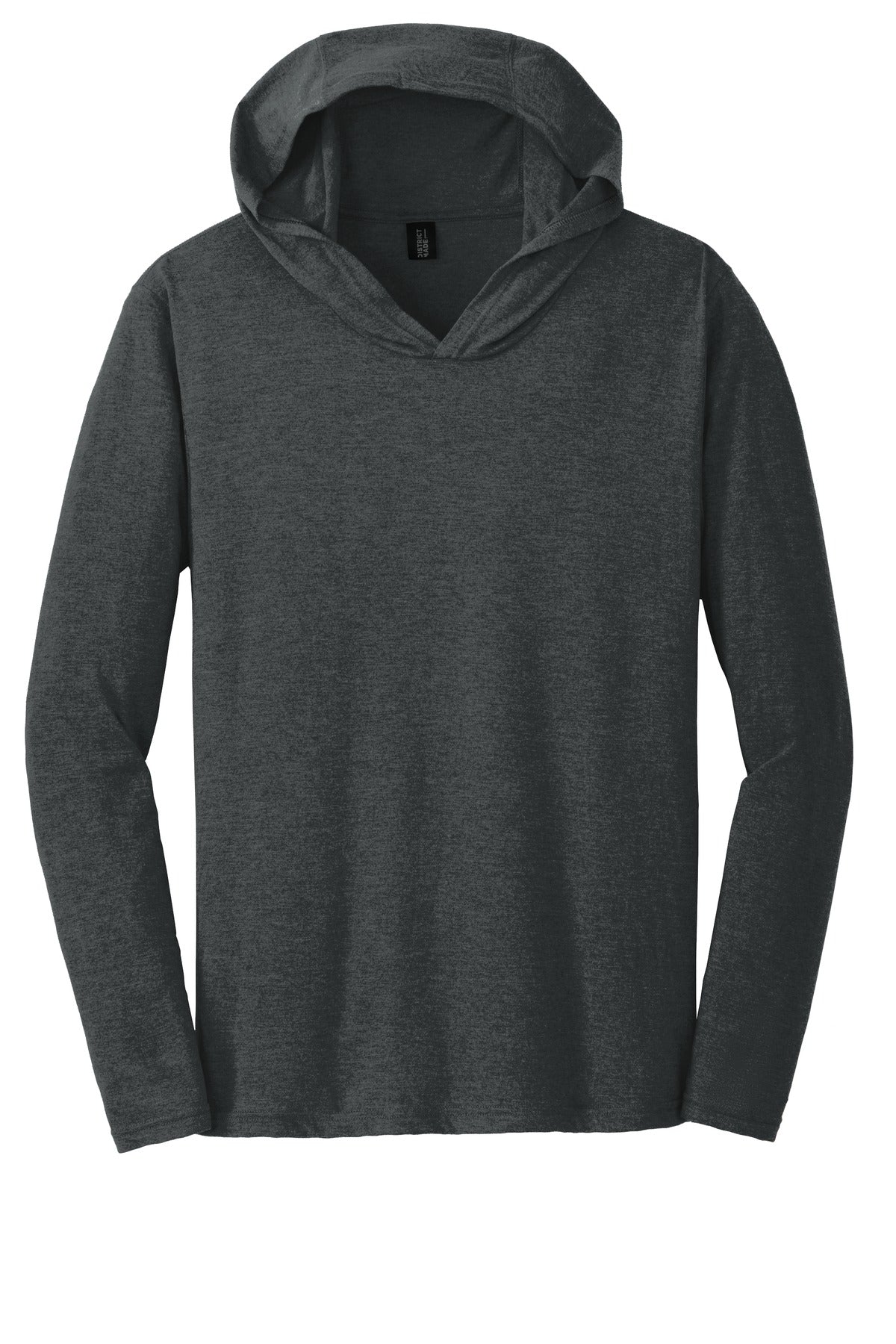 District Perfect Tri Long Sleeve Hoodie - Black Frost