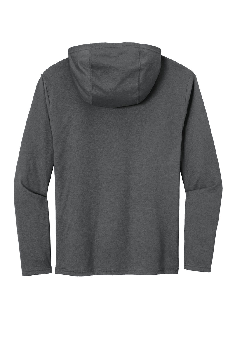 District Perfect Tri Long Sleeve Hoodie - Charcoal