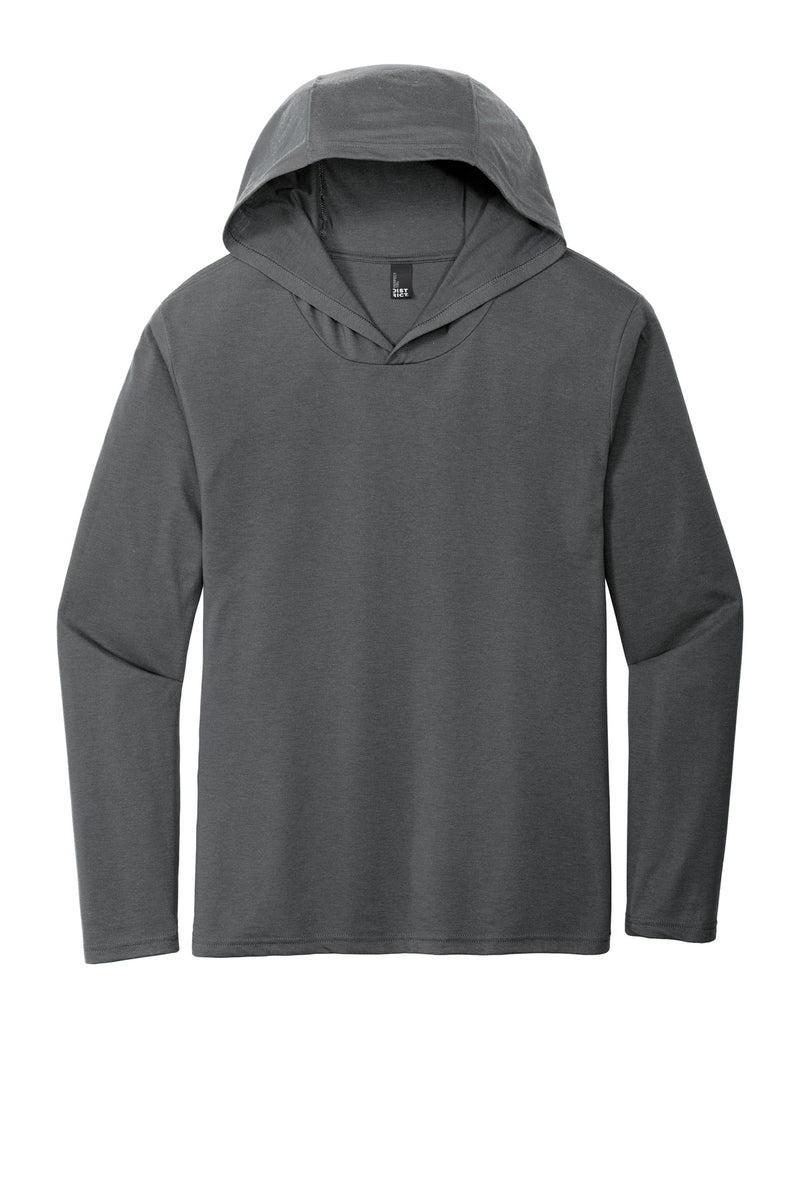 District Perfect Tri Long Sleeve Hoodie - Charcoal