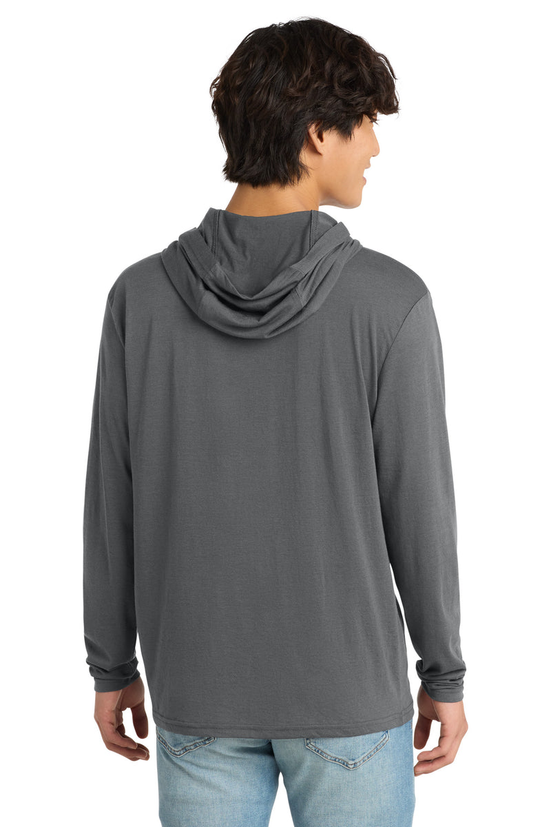 District Perfect Tri Long Sleeve Hoodie - Charcoal