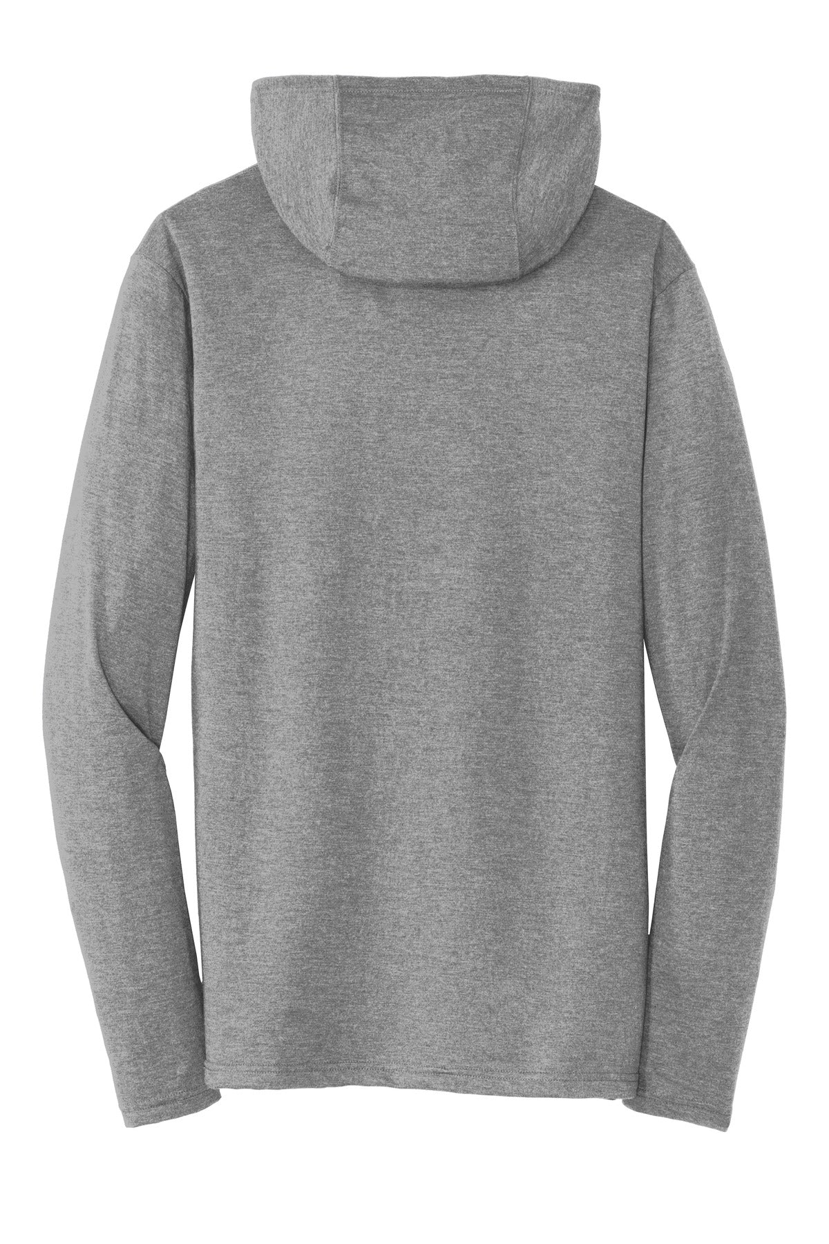 District Perfect Tri Long Sleeve Hoodie - Grey Frost