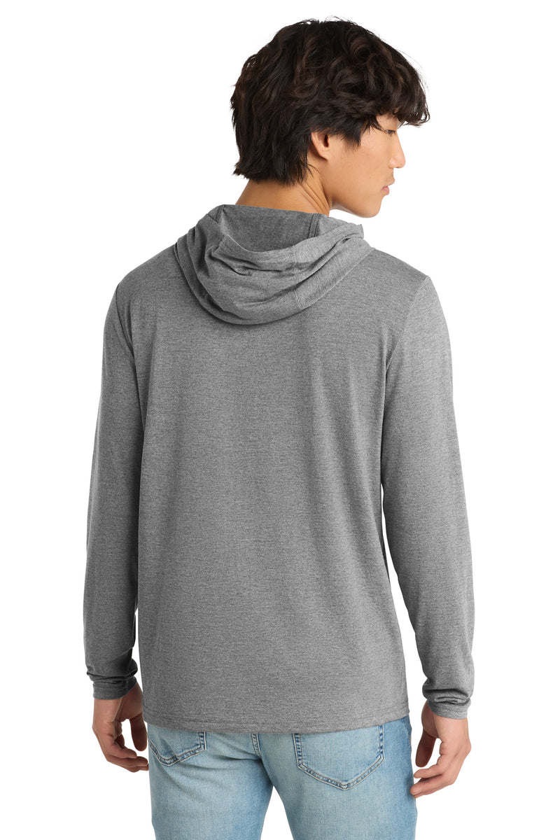 District Perfect Tri Long Sleeve Hoodie - Grey Frost