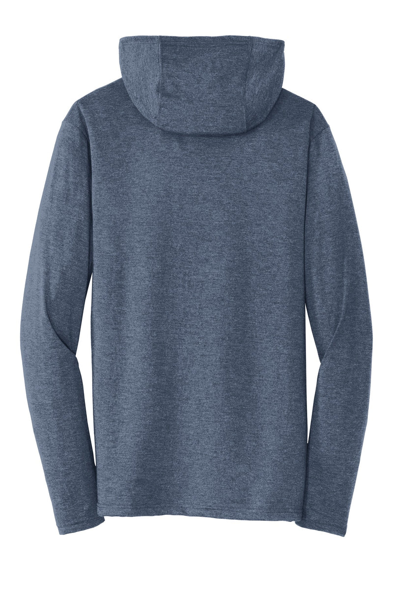 District Perfect Tri Long Sleeve Hoodie - Navy Frost