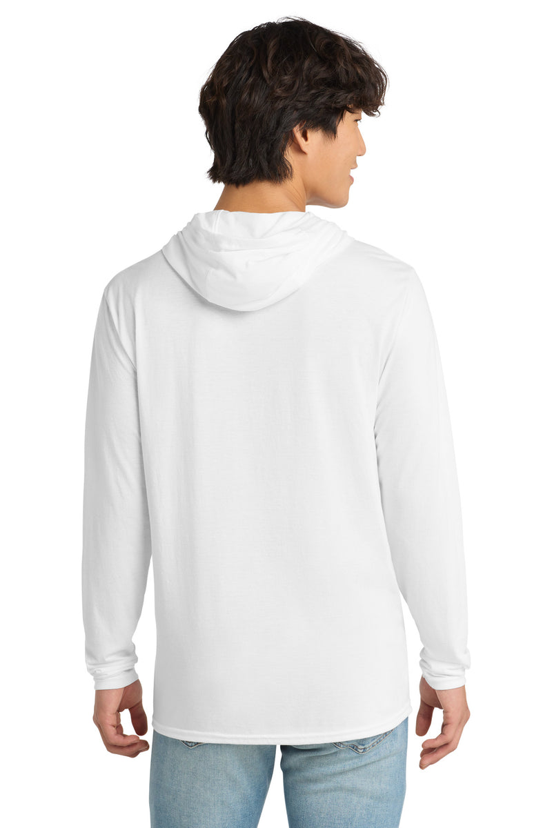 District Perfect Tri Long Sleeve Hoodie - White