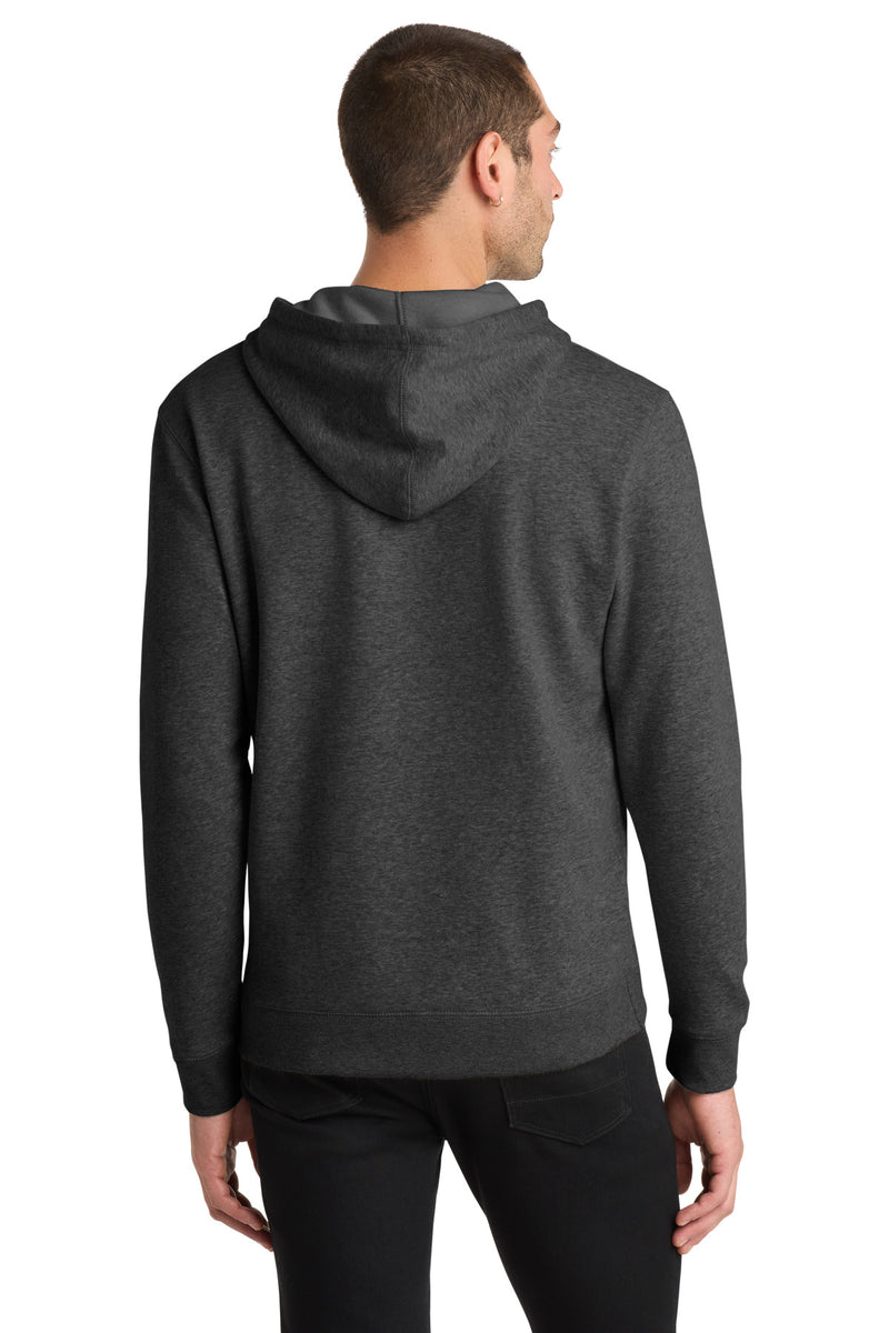 District Lightweight Fleece Hoodie - Heathered Black